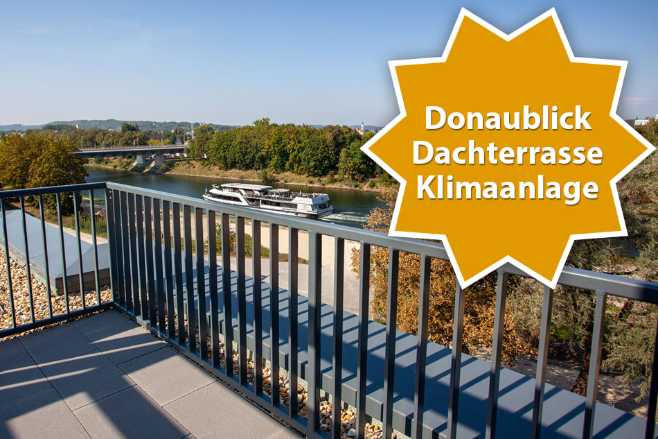 2 & 3 Zimmer Premium Apartments mit Donaublick